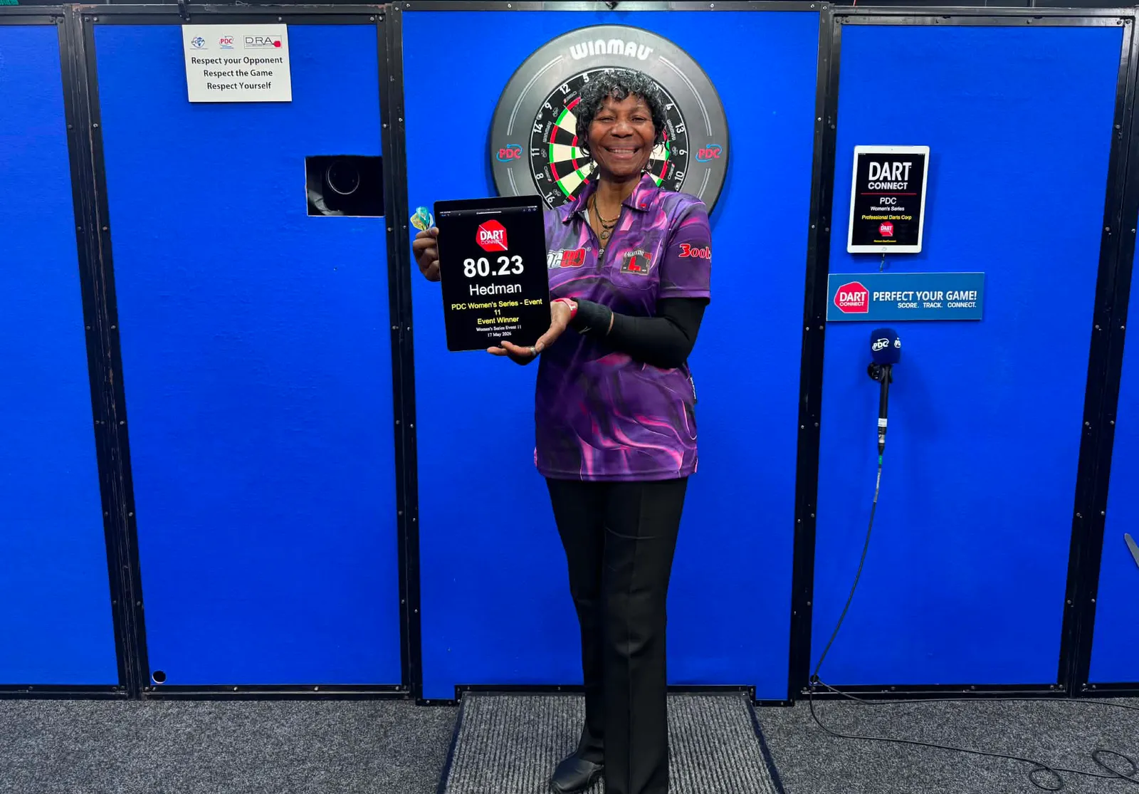 Deta Hedman campeona PDC Women's Series Leicester 2026