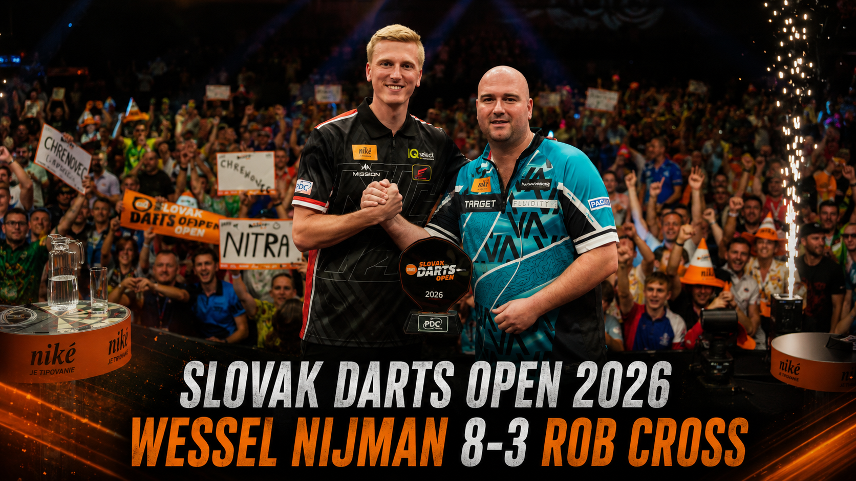 Wessel Nijman campeón Slovak Darts Open 2026 Bratislava Incheba Expo