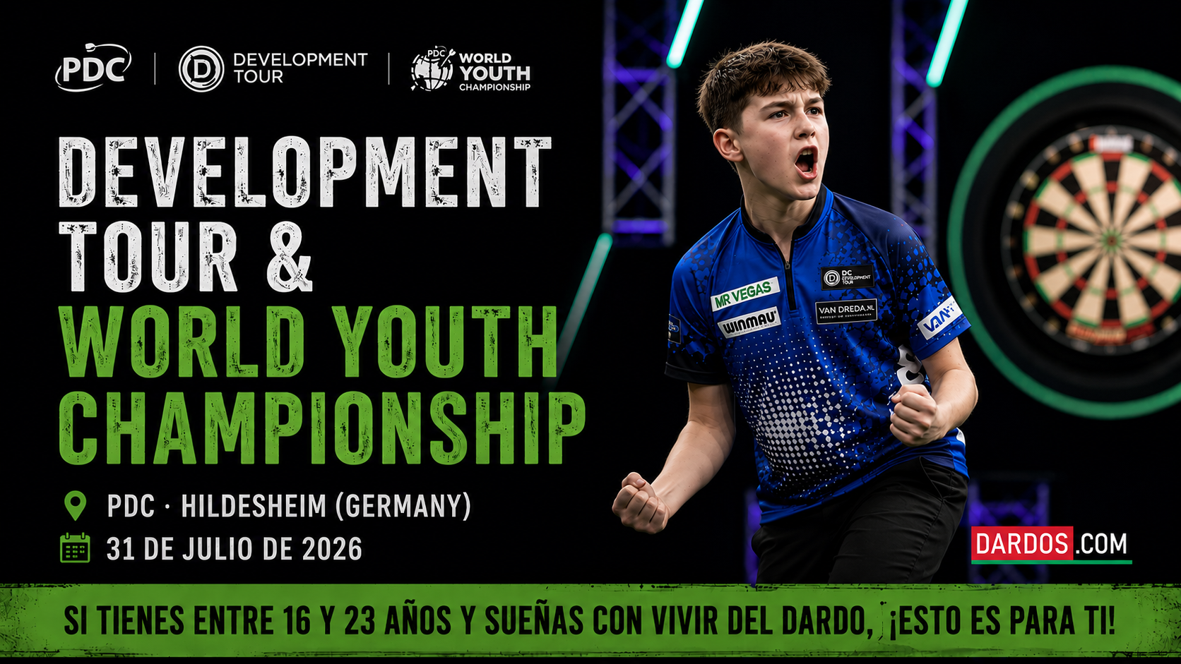 Development Tour PDC: la puerta al profesionalismo te espera en Hildesheim