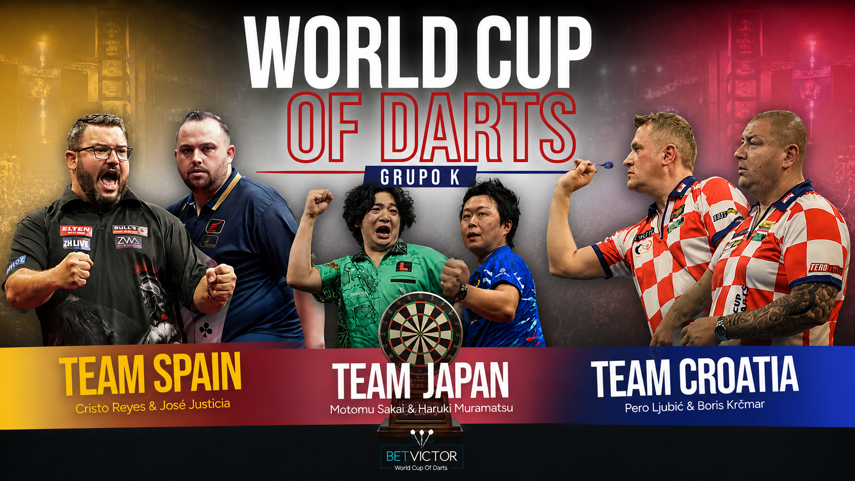 World Cup of Darts 2026 Grupo K