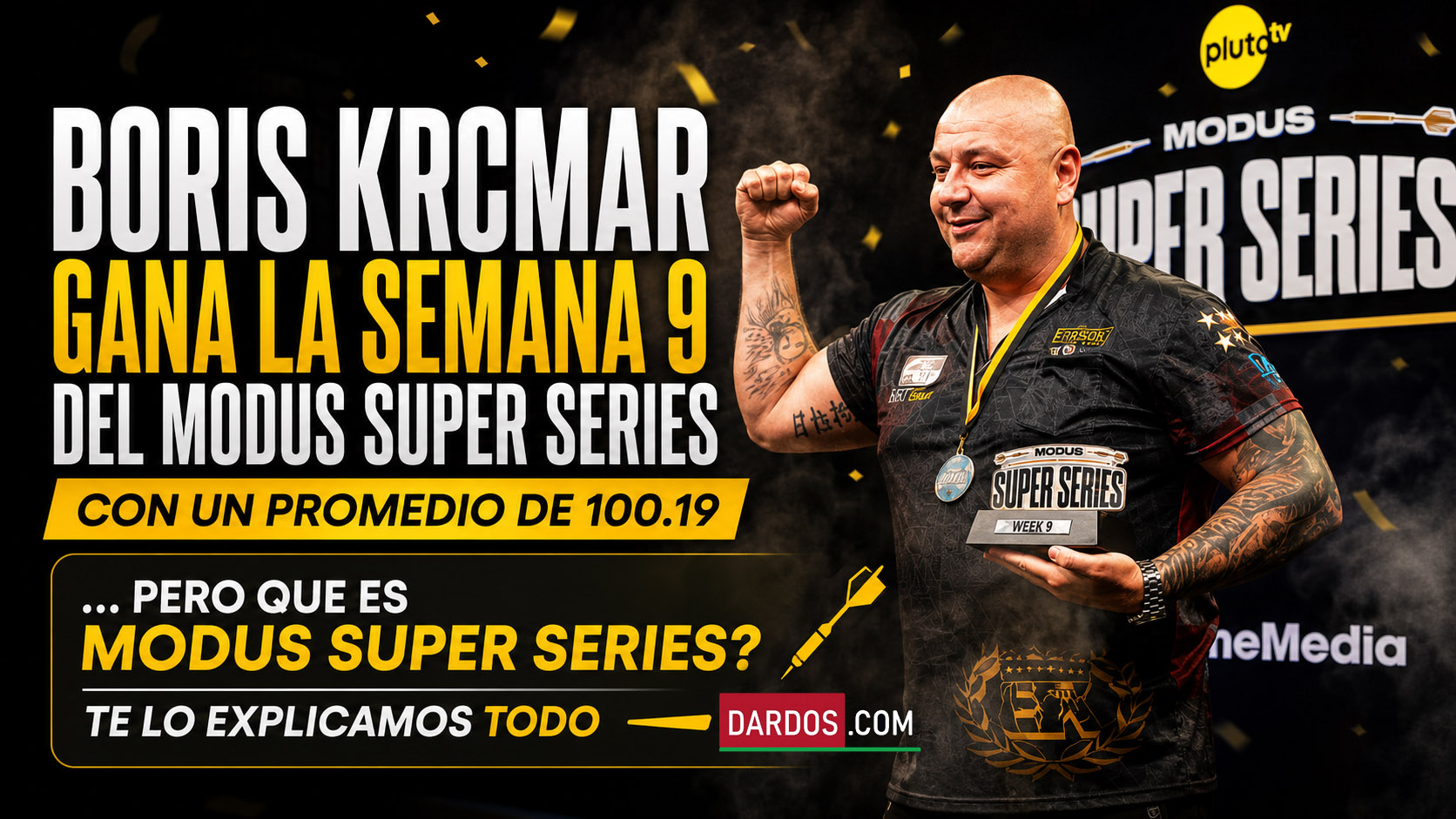 Boris Krcmar gana la semana 9 del Modus Super Series 2026