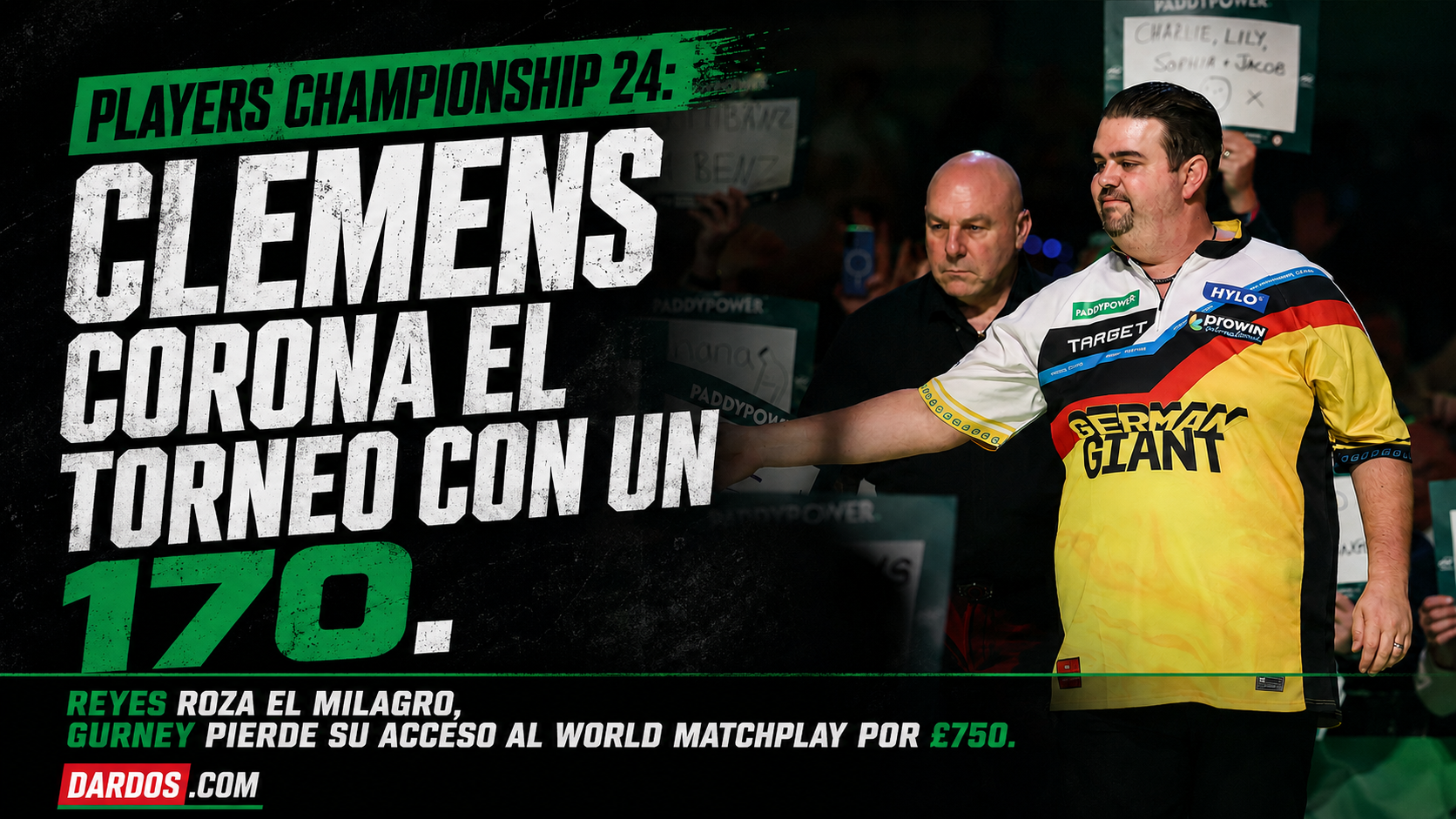 Gabriel Clemens primer título PDC