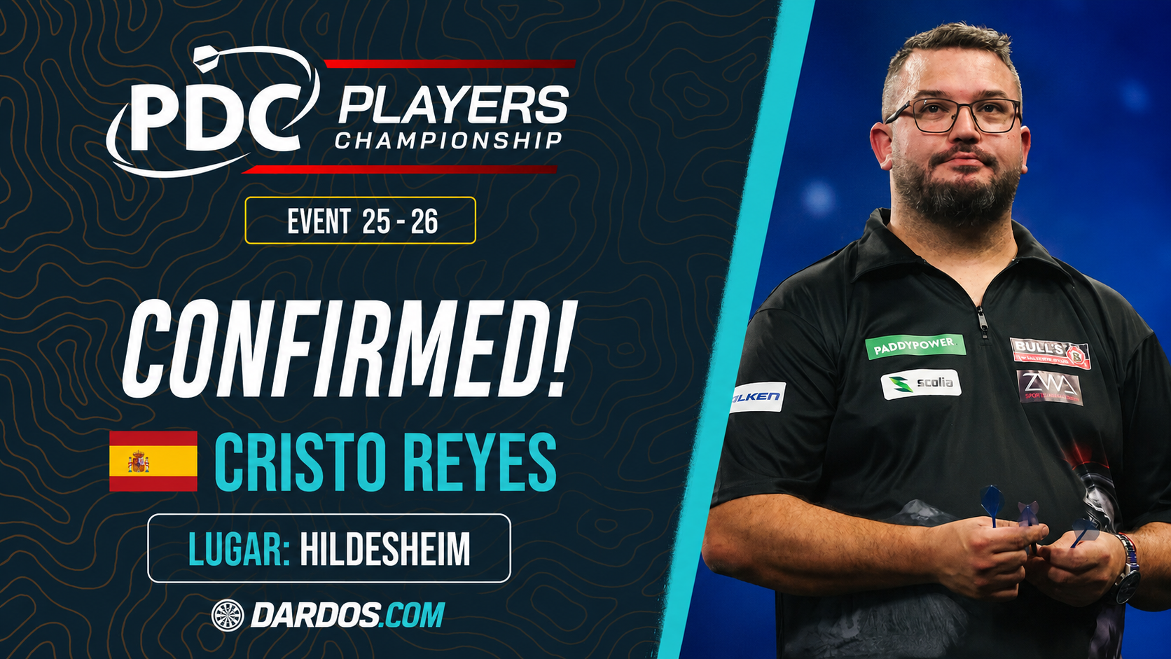 Cristo Reyes Confirmado en el PC 25 Y PC 26