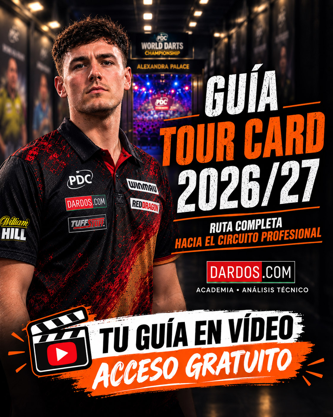 Guía Tour Card PDC 2027 en vídeo