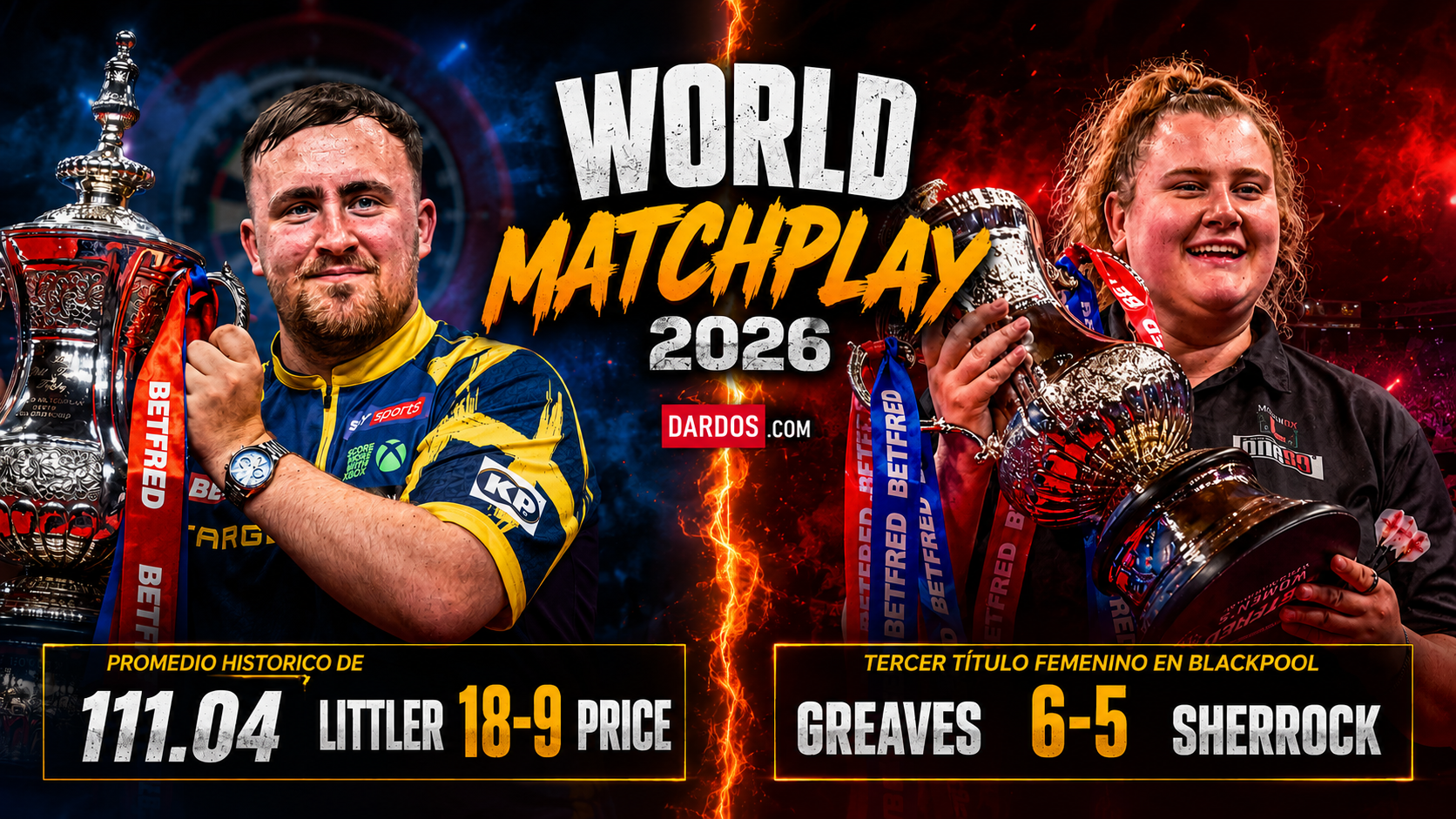 España en el World Cup of Darts 2026 - Cristo Reyes y José Justicia