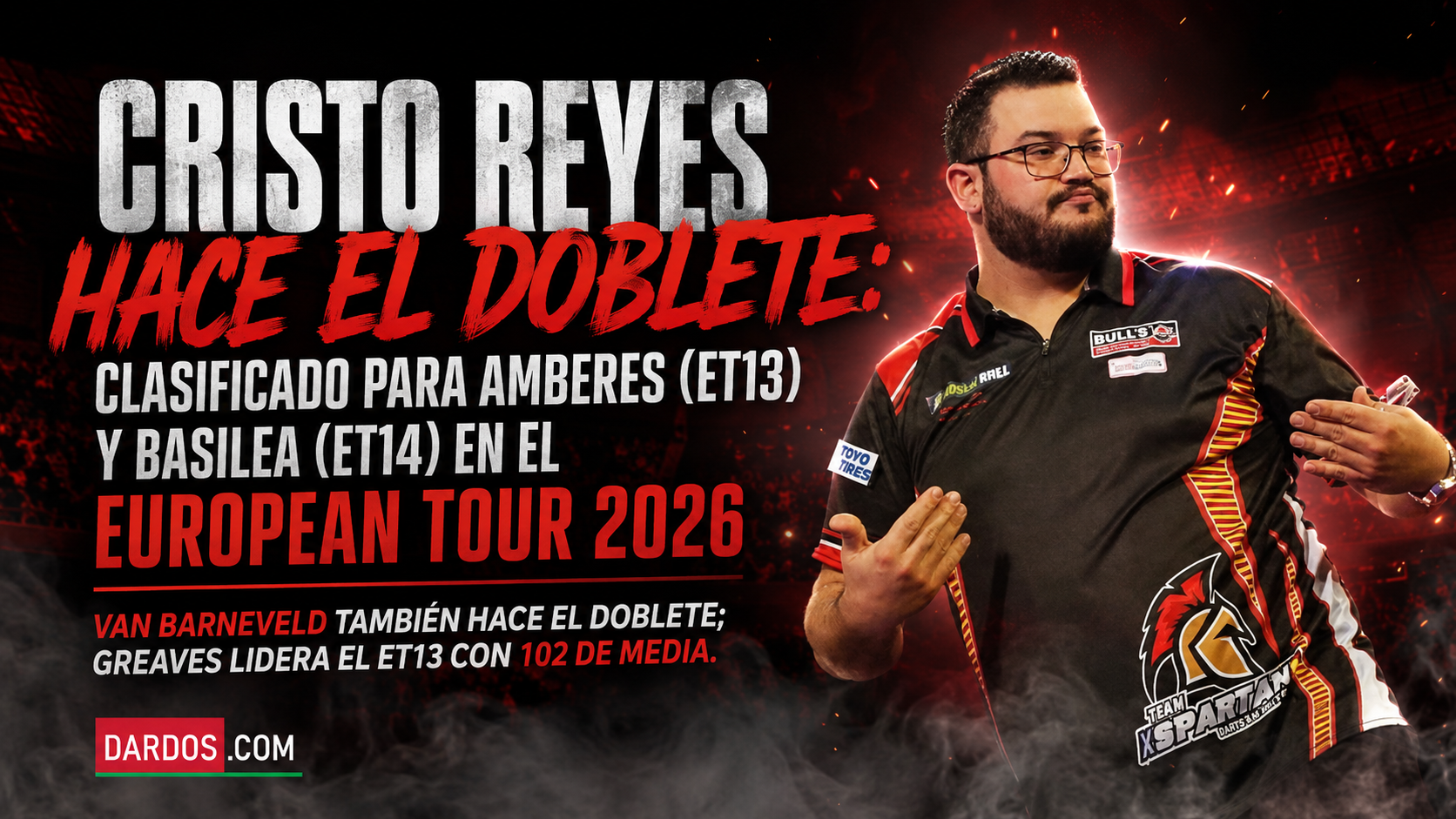 Cristo Reyes EuropeanTour Amberes y Brasilea