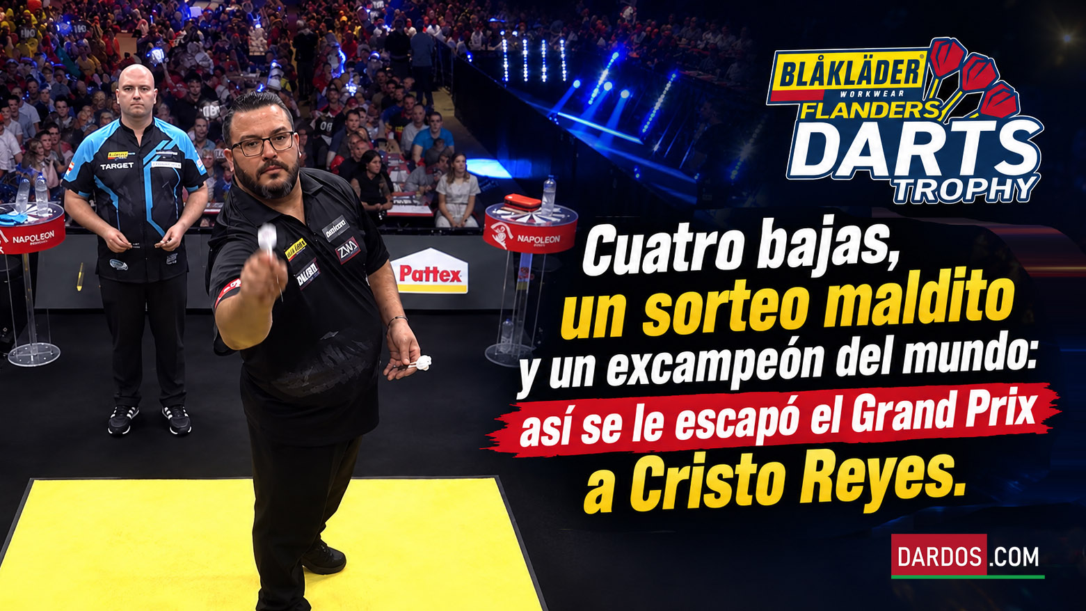 Cristo ReyesFlanders Darts Trophy GrandPrix