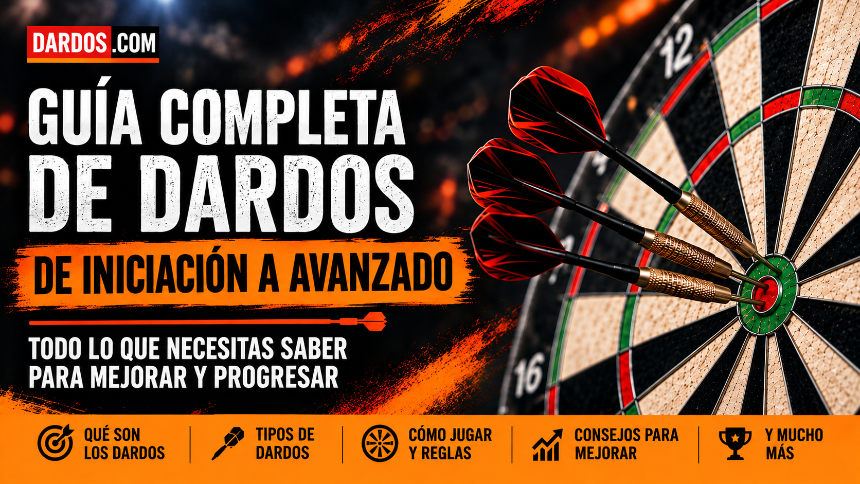 Guia completa de dardos desde iniciación a avanzado
