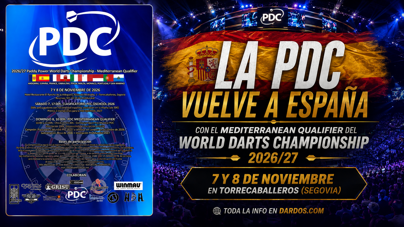 Mediterranean Qualifier World darts championship 2027